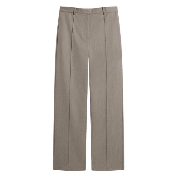NEW ST. AGNI women's oupa pintuck pants in doe - Picture 8 of 8